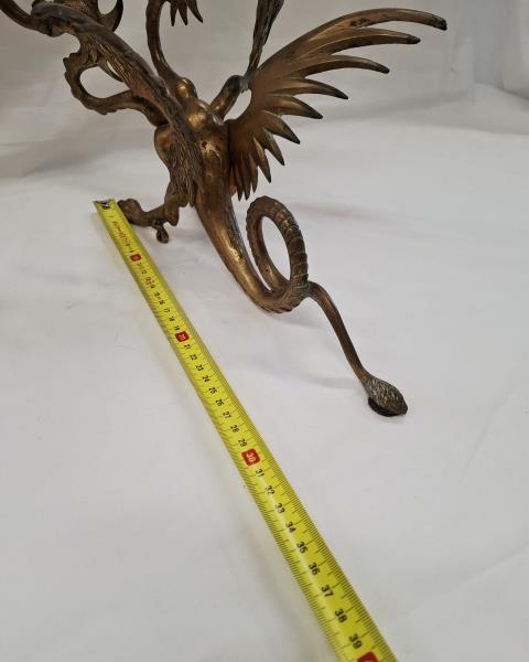 COPPIA CANDELABRI 3 FIAMME BRONZO