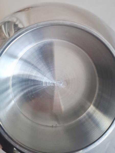 COPPIA PORTACANDELE ALLUMINIO IKEA