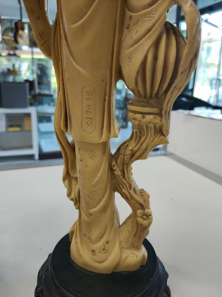 COPPIA STATUE ORIENTALI VINTAGE
