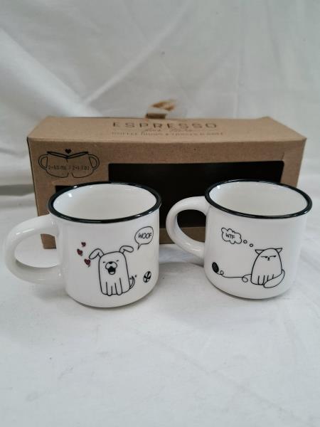 COPPIA TAZZINE ESPRESSO LEGAMI