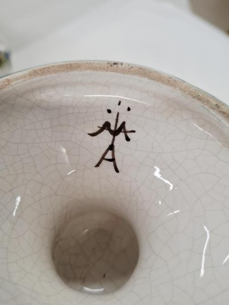 COPPIA VASI FARMACIA (un coperchio interno sbeccato)