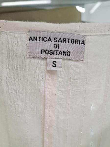 COPRICOSTUME ANTICA SARTORIA DI POSITANO BIANCO LUNGO