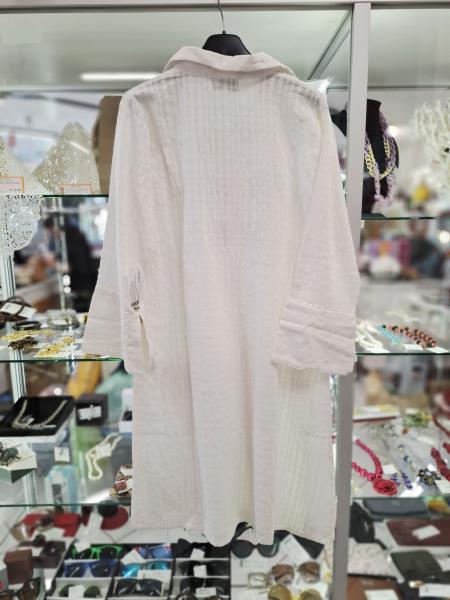 COPRICOSTUME ANTICA SARTORIA DI POSITANO BIANCO PIETRE ROSSE