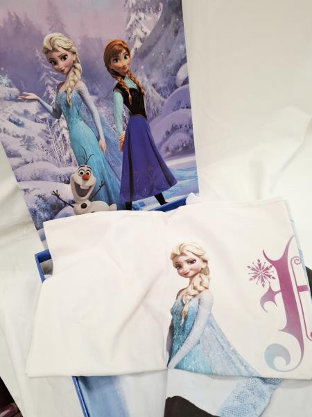 COPRIPIUMINO CON FEDERA DISNEY FROZEN LETTO SINGOLO
