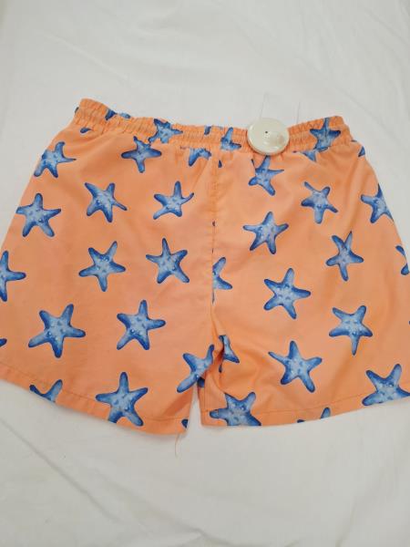 COSTUME ARANCIO STELLE MARINE BLU TG 11/12 ANNI