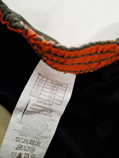 COSTUME BIMBO COAST COAST VERDE TG 12 ANNI