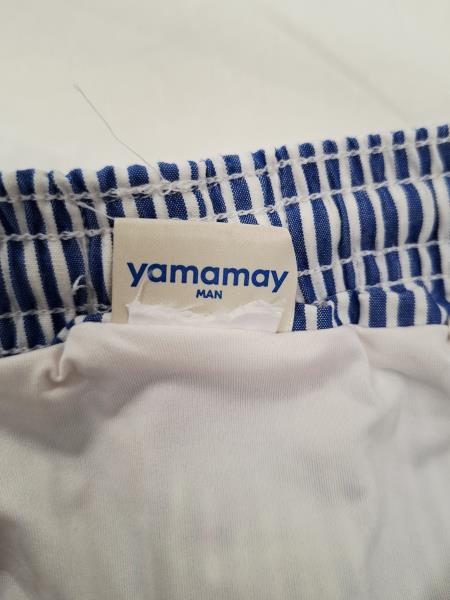 COSTUME BIMBO YAMAMY RIGHE BIANCO BLU TG 13/14 ANNI