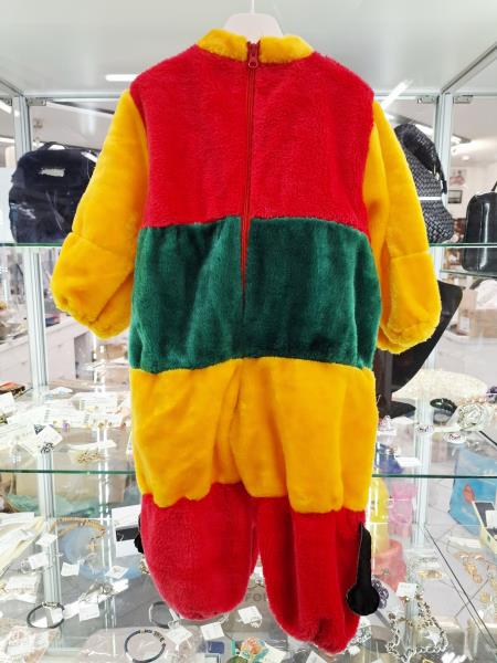 COSTUME CARNEVALE BRUCO PELUCHE TG 12/24 MESI