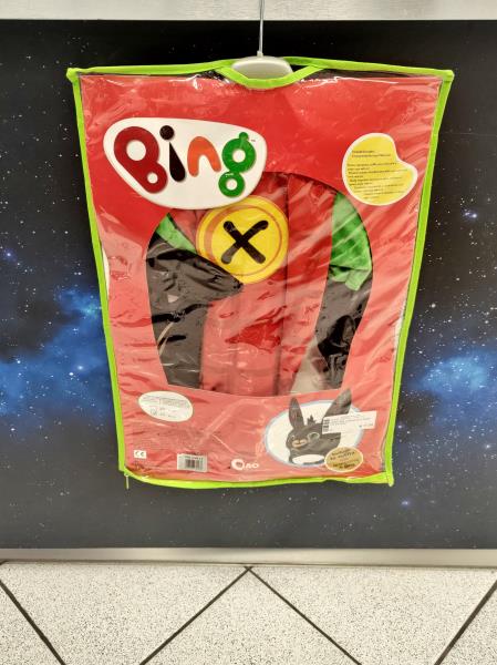 COSTUME CARNEVALE BING TG 4/5 ANNI