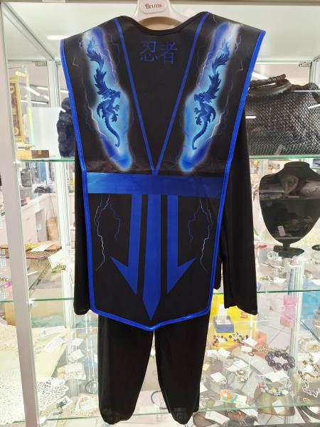 COSTUME CARNEVALE NINJIA TG 10/12 ANNI