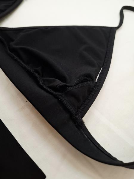 COSTUME CK NERO DUE PEZZI TG II