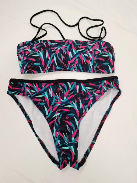 COSTUME DECATHLON FANTASIA FUXIA E VERDE TG 40