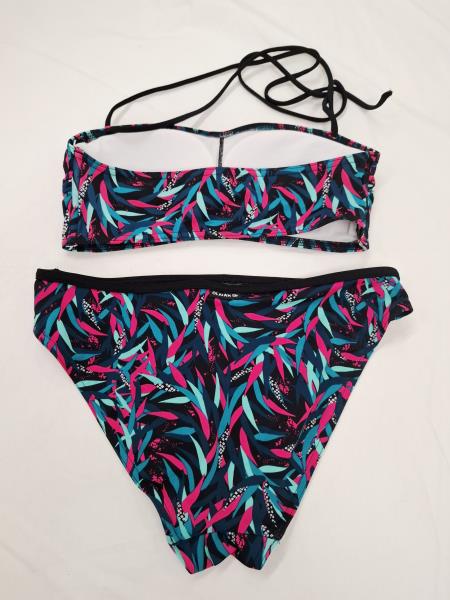 COSTUME DECATHLON FANTASIA FUXIA E VERDE TG 40
