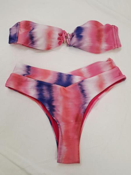 COSTUME DUE PEZZI CALLIOPE FUCSIA SFUMATO TG S