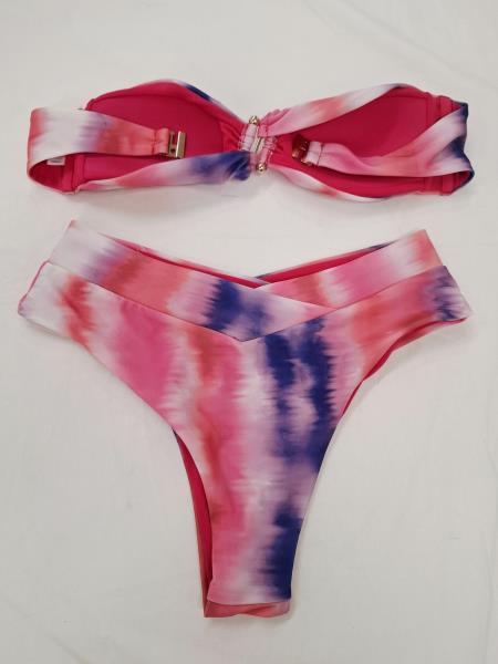 COSTUME DUE PEZZI CALLIOPE FUCSIA SFUMATO TG S