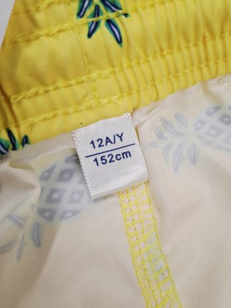 COSTUME GIALLO ANANAS TG 12 ANNI