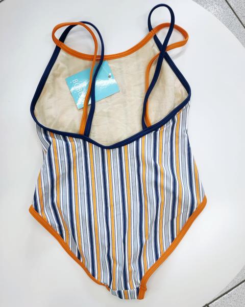 COSTUME INTERO BOBOLI  RIGHE TG 8 ANNI NUOVO!