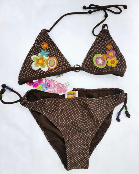 COSTUME MAYORAL 2 PEZZI MARRONE  NUOVO! TG 16 ANNI