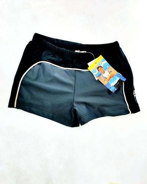 COSTUME MAYORAL BOXER GRIGIO NERO TG 8 ANNI NUOVO!