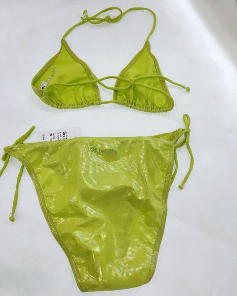 COSTUME MIRTILLO 2 PEZZI VERDE TG 16 ANNI NUOVO!