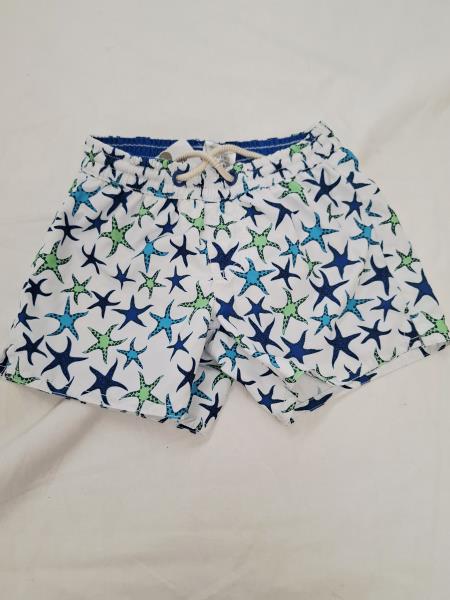 COSTUMINO BIANCO STELLE MARINE TG 2 ANNI