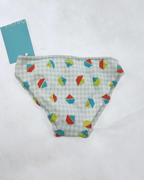 COSTUMINO MUTANDINA BOBOLI BARCHETTE TG 3 MESI NUOVO!