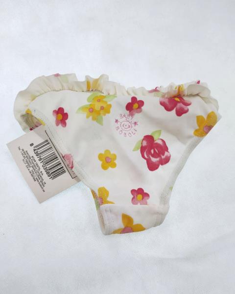COSTUMINO MUTANDINA BOBOLI FIORELLINI TG 6 MESI NUOVO!
