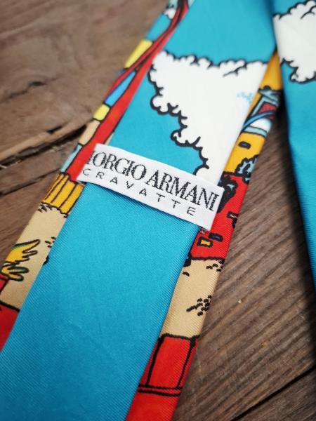 CRAVATTA GIORGIO ARMANI BIMBO VINTAGE