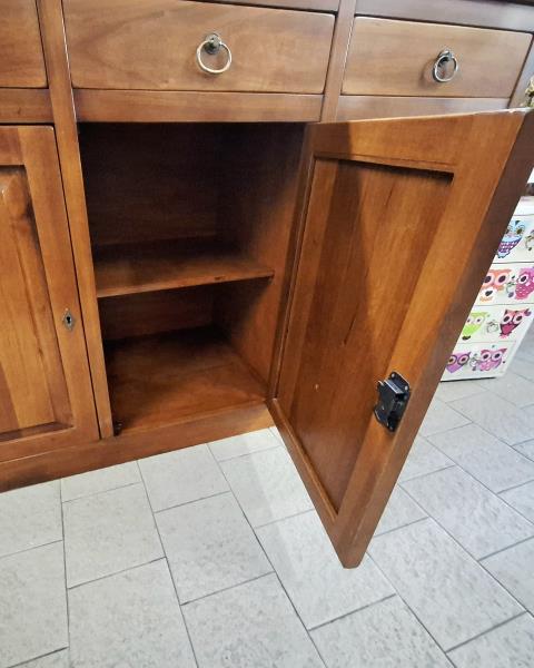 CREDENZA TIPO ARTE POVERA 3 ANTE