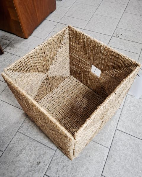 CUBOTTO CONTENITORE CORDA