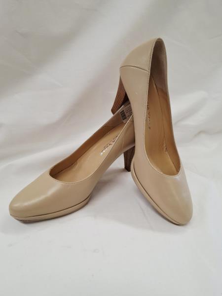 DÉCOLLETÉ CINZIA VALLE BEIGE PELLE N 37