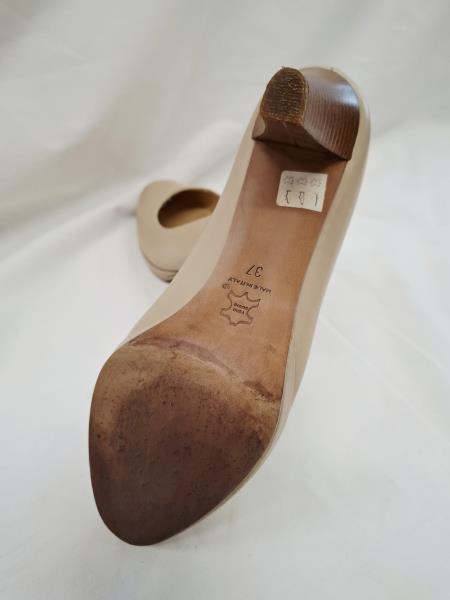 DÉCOLLETÉ CINZIA VALLE BEIGE PELLE N 37