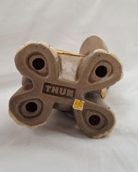 ELEFANTINO THUN  CUORE DORATO PROBOSCIDE IN SU