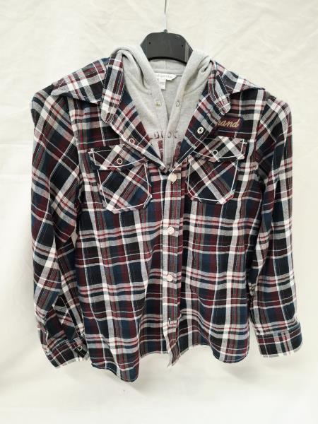 FELPA CAMICIA DODIPETTO SCOZZESE TG 7 ANNI