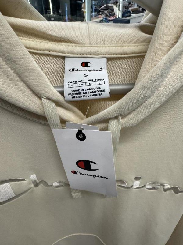 FELPA CHAMPION BIANCO PANNA TG S