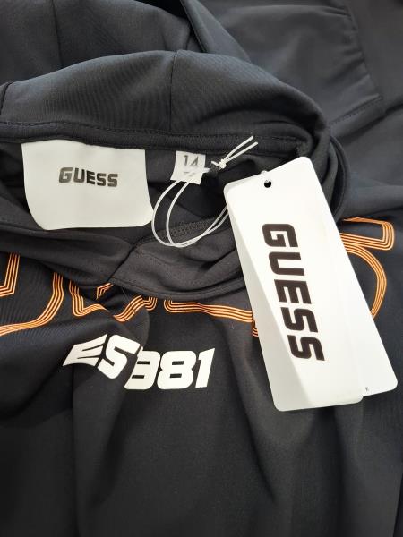 FELPA GUESS NERA TG 14 ANNI NUOVA!