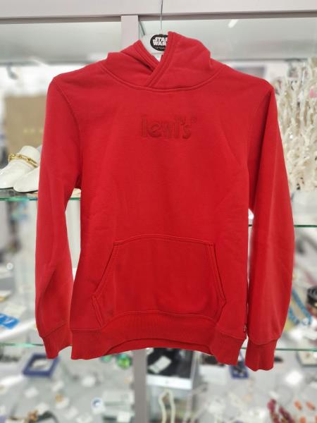 FELPA LEVIS ROSSA TG 12 ANNI