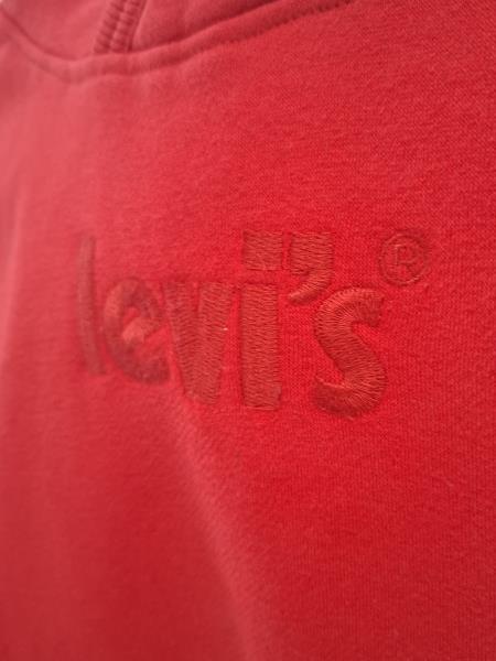 FELPA LEVIS ROSSA TG 12 ANNI