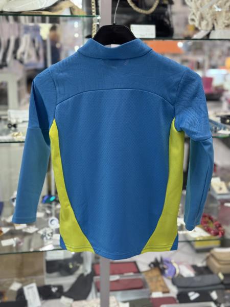 FELPA PUMA MAN CITY AZZURRA GIALLA TG 5/6 ANNI