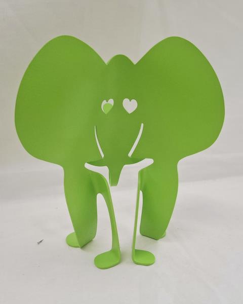 FIGURA DECORATIVA ALESSI ELEFANTE VERDE
