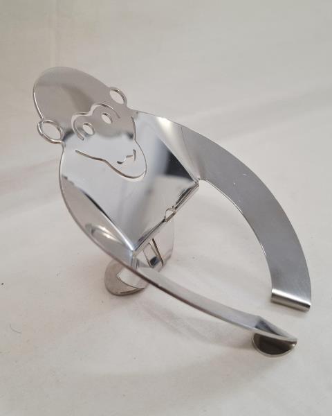 FIGURA DECORATIVA SCIMMIA ACCIAIO ALESSI