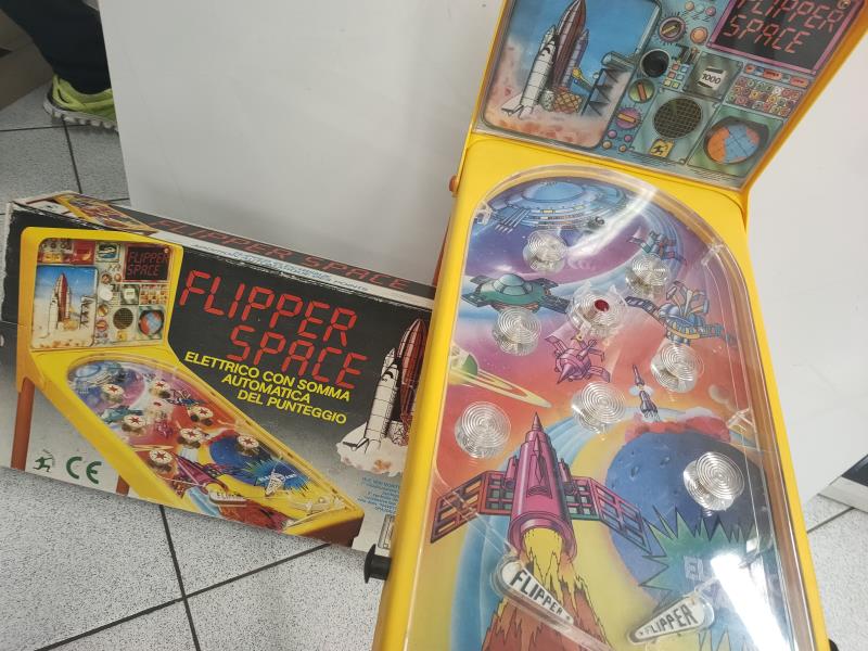 FLIPPER SPACE VINTAGE ELETTRICO