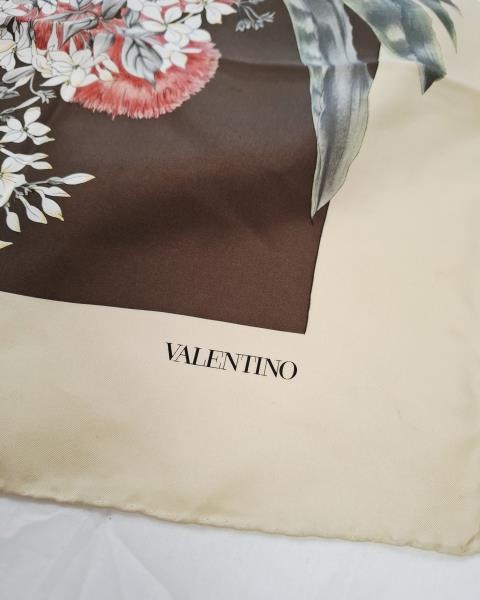 FOULARD VALENTINO SETA FIORI (macchioline)