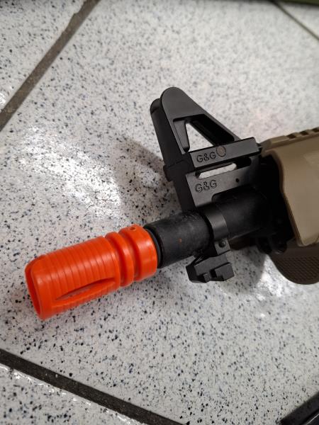 FUCILE SOFTAIR G&G CM16 MOD 0  DST + CUSTODIA, CARICATORI E MIRINO (NO CARICABATTERIE)