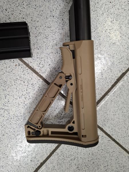 FUCILE SOFTAIR G&G CM16 MOD 0  DST + CUSTODIA, CARICATORI E MIRINO (NO CARICABATTERIE)