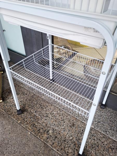 GABBIA CANARINI CON CARRELLINO