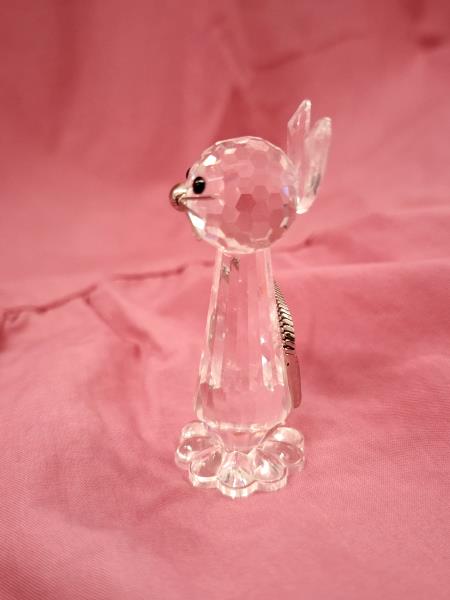 GATTINO SWAROVSKI CODA METALLO