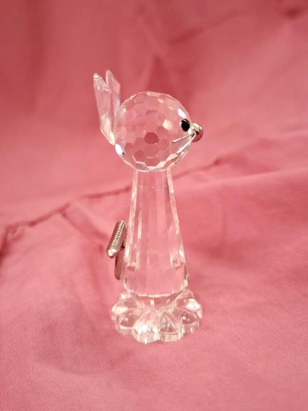 GATTINO SWAROVSKI CODA METALLO