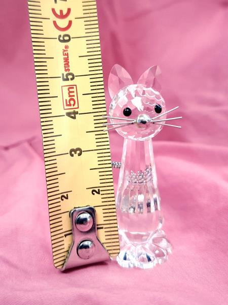 GATTINO SWAROVSKI CODA METALLO
