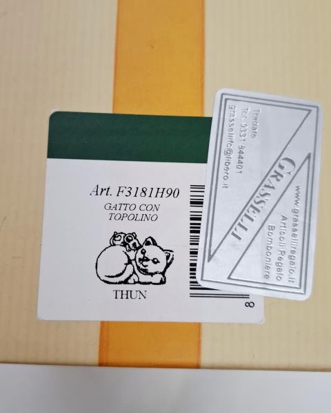 GATTO THUN CON TOPOLINO